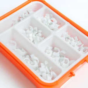 Wire clip assortment - 5-10 mm, 125 pcs Handy 04282