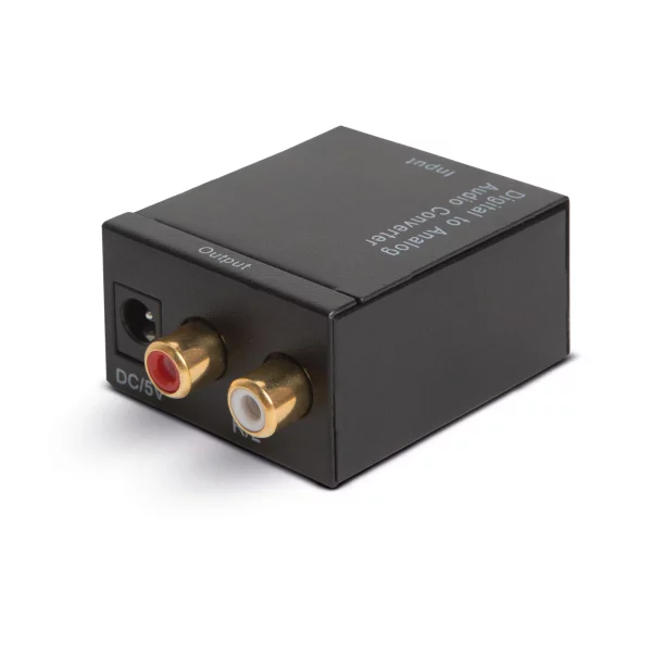 Digital-to-analog audio converter (Toslink-RCA) Delight 05147