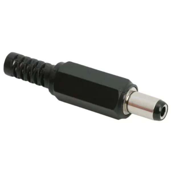 DC plug with strain relief 05148
