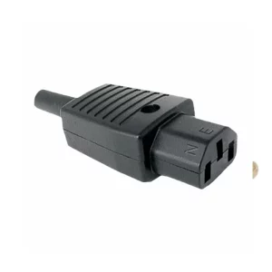 AC socket with strain relief 05234