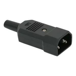 AC plug with tension relief 05235