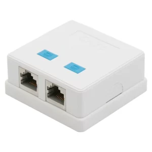 Double wall socket - 8P8C FTP Cat.5 05397