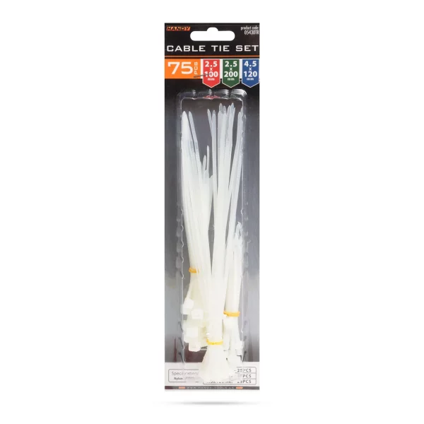 Cable ties set Handy 05430TR