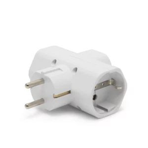 3-way "T" mains adaptor Delight 05679
