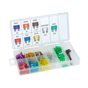 Fuse set + remover, in storage box - 97 pcs - 3-30A MNC 05715