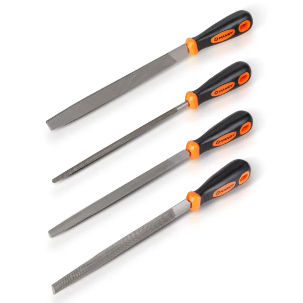 Precíziós kézi reszelő szett - 8" - 4 db / csomag Handy 10288
