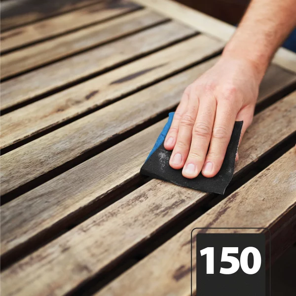 Csiszolóvászon - 150-es - kék - 230 x 280 mm - 5 db / csomag Handy 10439-150