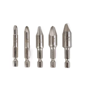 Screw extractor set - 0–4# - 5 pcs / pack Handy 10634