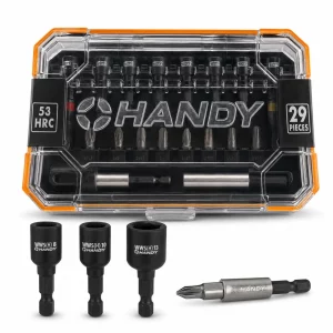 Socket and bit set – 29 pieces Handy 10638