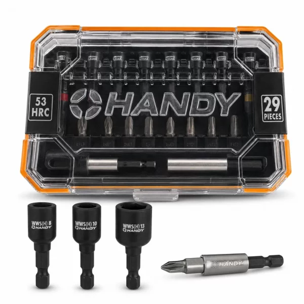 Socket and bit set – 29 pieces Handy 10638