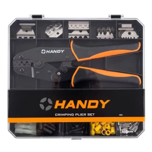 Crimping plier set – with terminals and ferrules Handy 10639