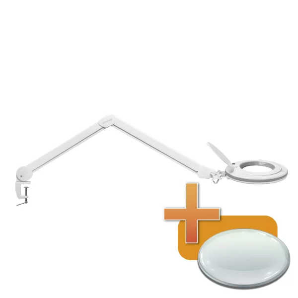 LED lámpa - nagyító lencsével - 5" - 130 mm Handy 10797L