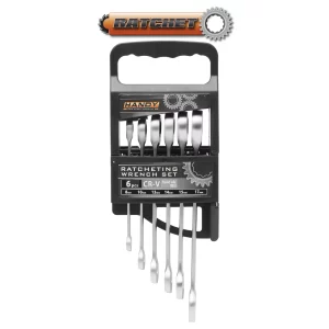 Racsnis csillag-villáskulcs készlet - 6 db-os Handy 10852