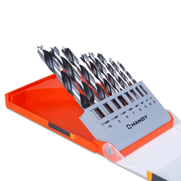 Drill set – for wood – 3/4/5/6/7/8/9/10 mm Handy 11005A