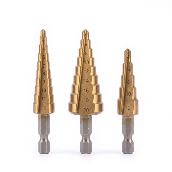 Step drill bit set – for metal – 4–20 mm Handy 11007
