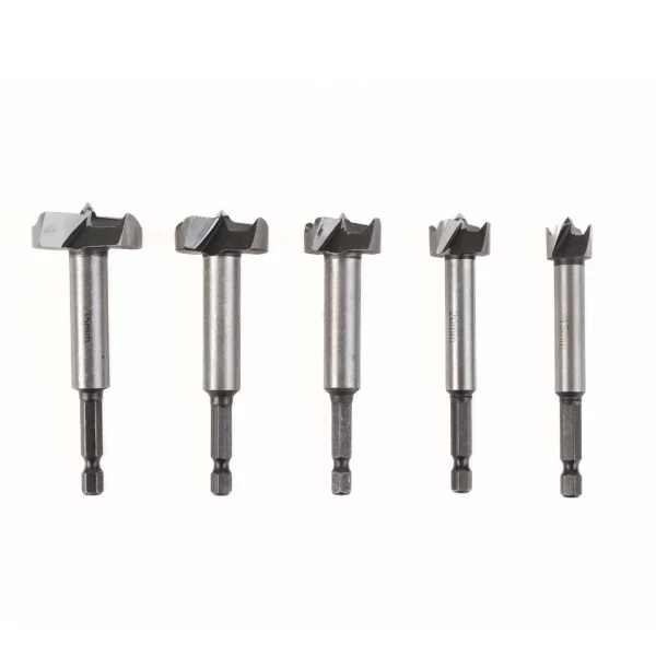 Forstner drill bit set - 15–35 mm - 5 pcs Handy 11009
