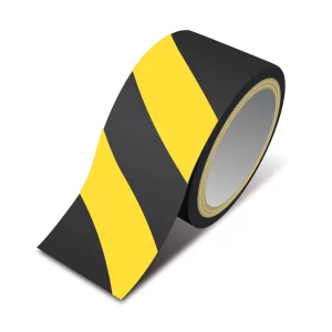 Veszélyt jelző ragasztószalag - sárga / fekete - 50 mm x 33 m Handy 11078A