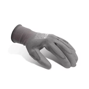 Szerelőkesztyű poliuretán - L - 12 pár / csomag Handy 11125L12