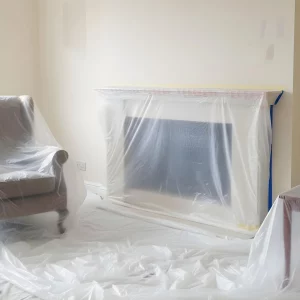 Takarófólia maszkolószalaggal - 20 x 2,5 m - 7 mikron Handy 11211
