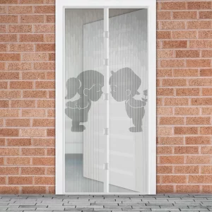 Szúnyogháló függöny ajtóra - mágneses - 100 x 210 cm - Fiú + Lány Garden of Eden 11398F