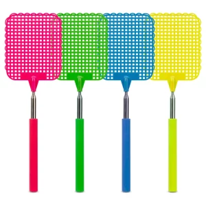 Légycsapó - teleszkópos - műanyag - 25 - 72 cm - 4 szín 11462B