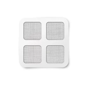 Szúnyogháló javítófolt - 10 x 10 cm - szürke - 4 db / csomag Garden of Eden 11610GY