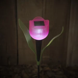LED-es szolár tulipánlámpa Garden of Eden 11703