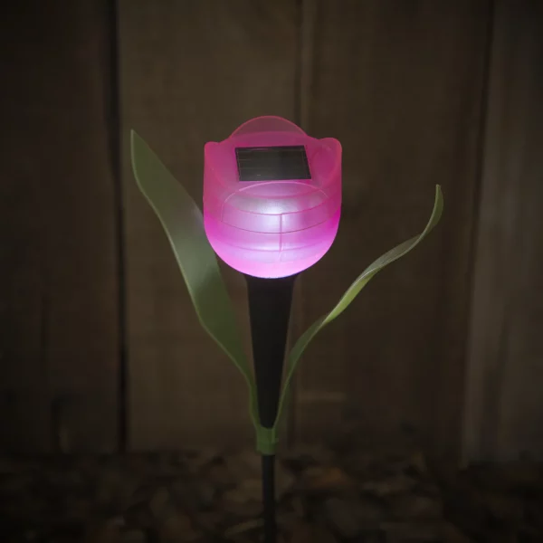 LED-es szolár tulipánlámpa Garden of Eden 11703