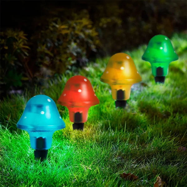 LED-es szolár gombalámpa Garden of Eden 11704