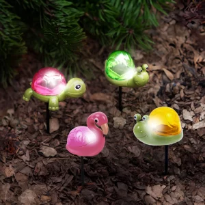 Leszúrható szolár - többféle - fehér LED - 10 x 6 x 15 cm Garden of Eden 11751