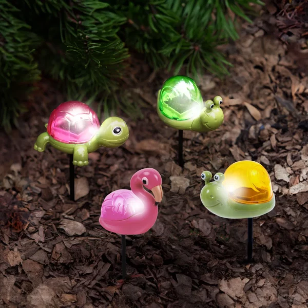 Leszúrható szolár - többféle - fehér LED - 10 x 6 x 15 cm Garden of Eden 11751