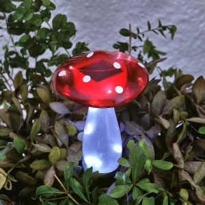 Stackable solar mushroom - 23.5 cm - 10 cool white LED Garden of Eden 11775