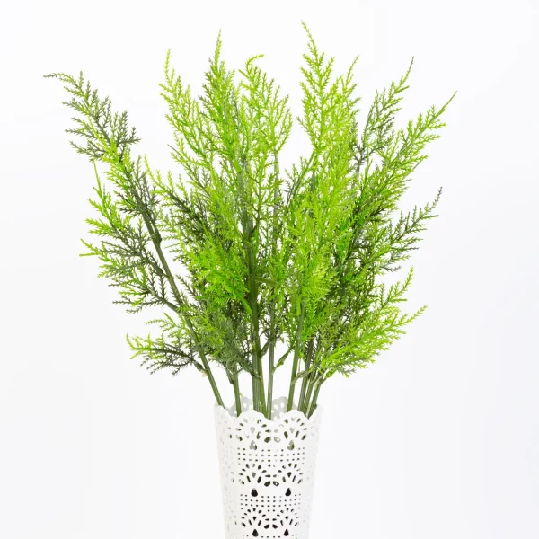 Műnövény dekoráció - leszúrható - zöld - 9 x 45 cm Vog und Arths 11848