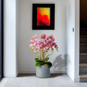 Műnövény dekoráció - orchidea - lila - 83 cm Vog und Arths 11899A