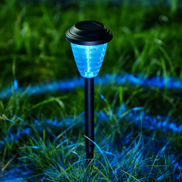 Leszúrható szolár lámpa - RGB LED - 9 x 36 cm - színváltós Garden of Eden 13004