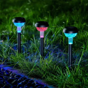 Leszúrható szolár lámpa - RGB LED - 7 x 30 cm - színváltós Garden of Eden 13016