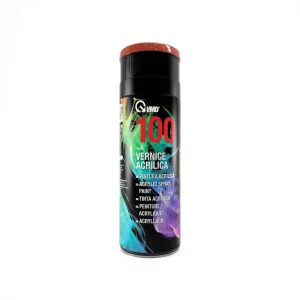 Akril zománcfesték - fémre, műanyagra, fára - 400 ml - barna VMD 17300-8002