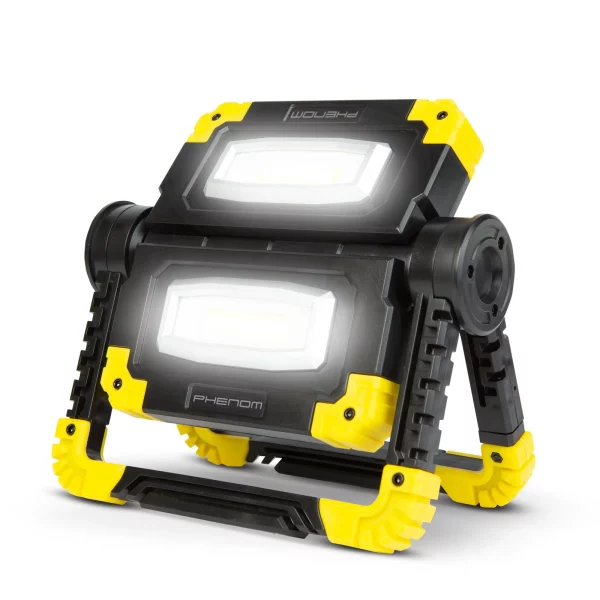 Multifunkciós reflektor - akkumulátoros - 2 x 1000 lumen Phenom 18648B