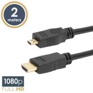 Micro HDMI kábel • 2 m Delight 20317