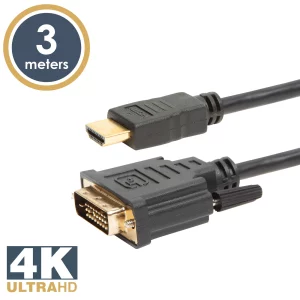 DVI-D / HDMI kábel · 3 m Nexus 20381