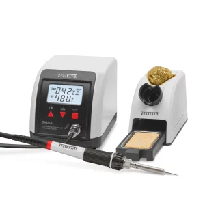 Digitális forrasztóállomás - 230V • 60W - 160 - 480°C Fahrenheit 28013