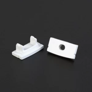 LED aluminium profil végzáró (41010hez) - 2 db - fehér Phenom 41010E-WH