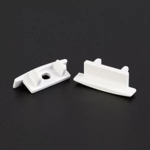 LED aluminium profil végzáró (41011hez) - 2 db - fehér Phenom 41011E-WH