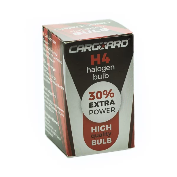 Halogén izzó - BHA052 - H4 - 12V - 55/60W - +30% fényerő Carguard 50739
