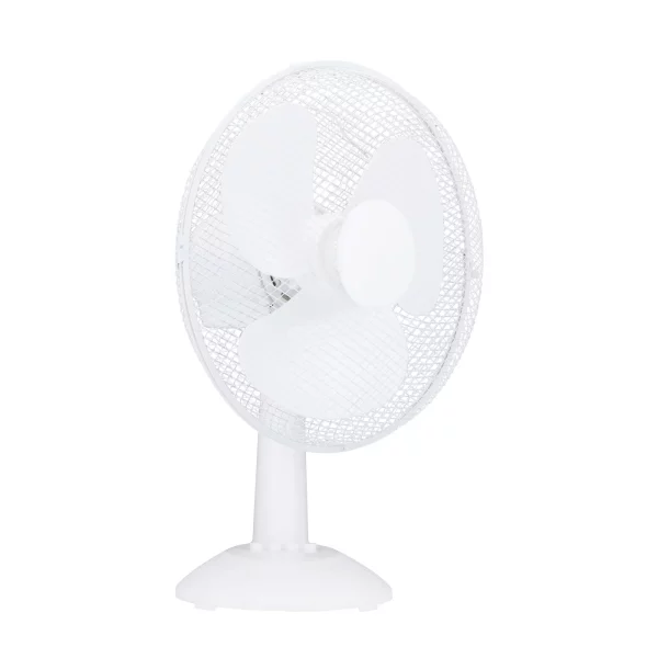 Asztali ventilátor - 30 cm - 35W - 3 sebesség - oszcilláló - fehér - 220-240V AC 51105