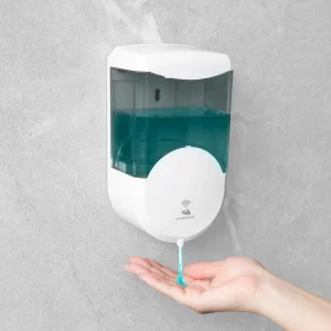 Szenzoros szappanadagoló - 600 ml - fali - elemes - füst színű Vog und Arths 51120B