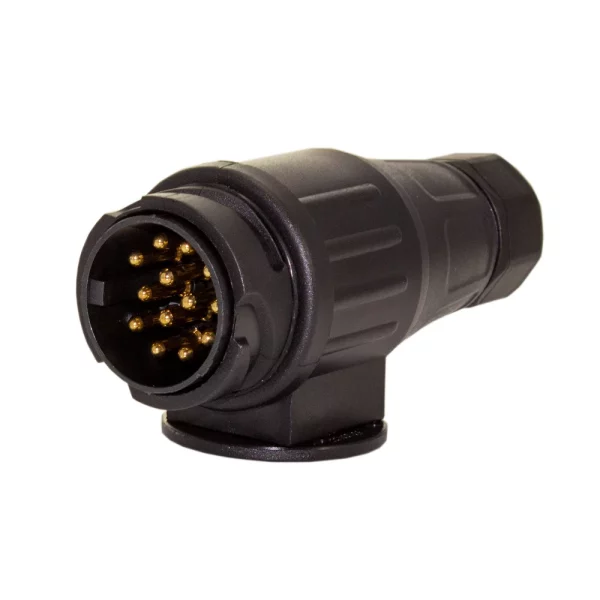 Utánfutó csatlakozó dugó - 13 pólusú - 12V Carguard 54943