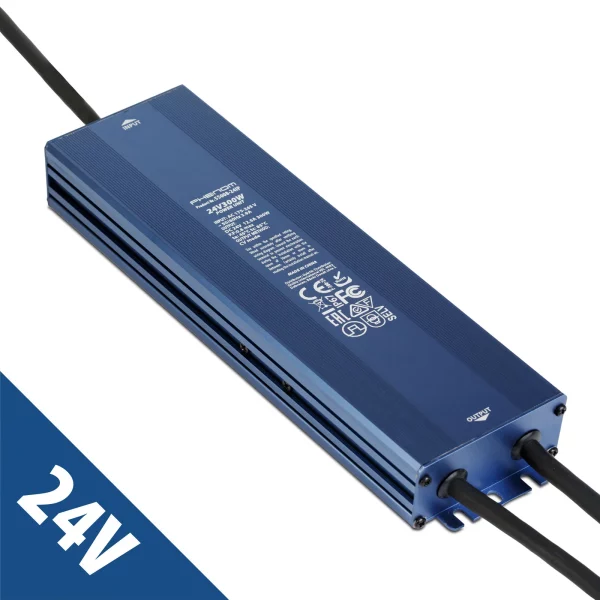 Hálózati stabilizált tápegység - 24V DC - 300W, 12,5A - IP67 Phenom 55008-24IP