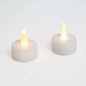 LED-es teamécses - fehér - 2 db / bliszter Bewello 55246