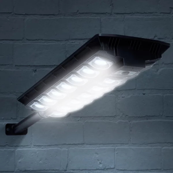 Szolár fali reflektor - 520 SMD LED - 3000 lm - 20W - 4500 mAh - IP65 Garden of Eden 55291B